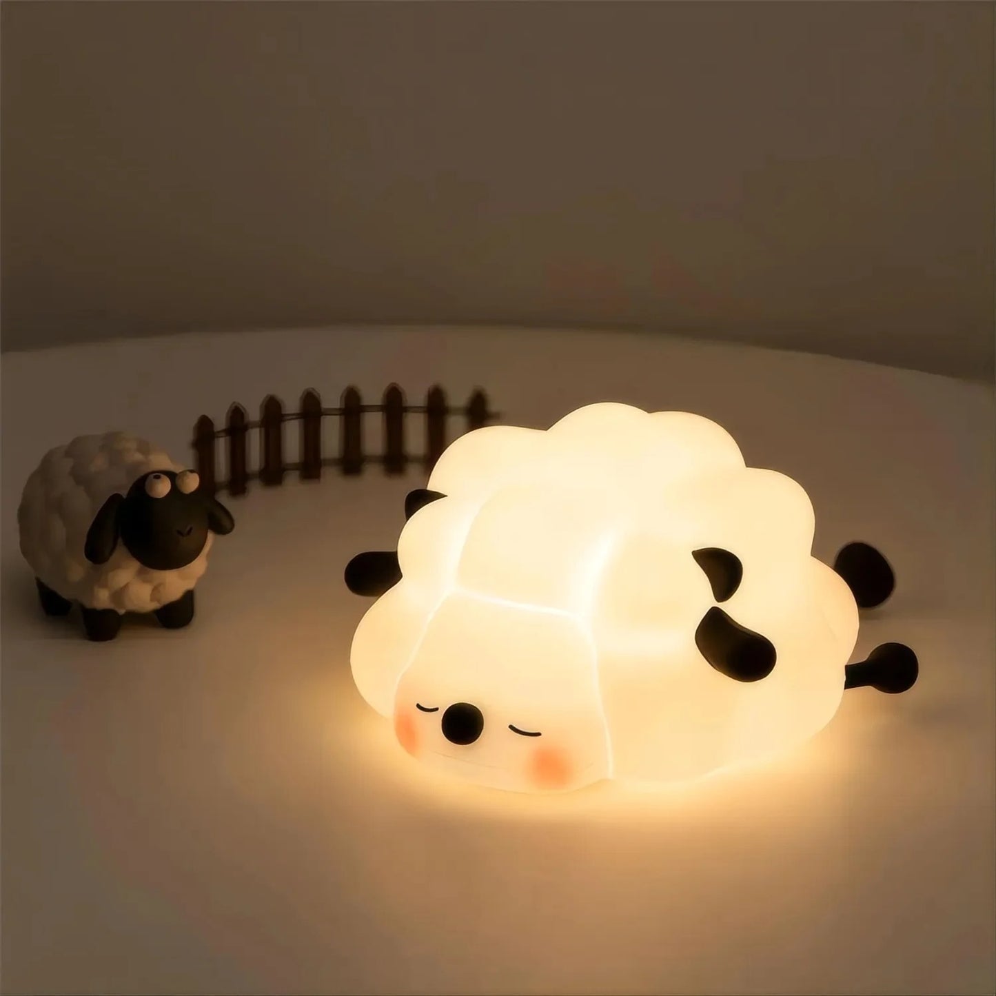 LED Animal Night Light β Soft Silicone Panda, Rabbit & Sheep Lamps (USB Rechargeable)